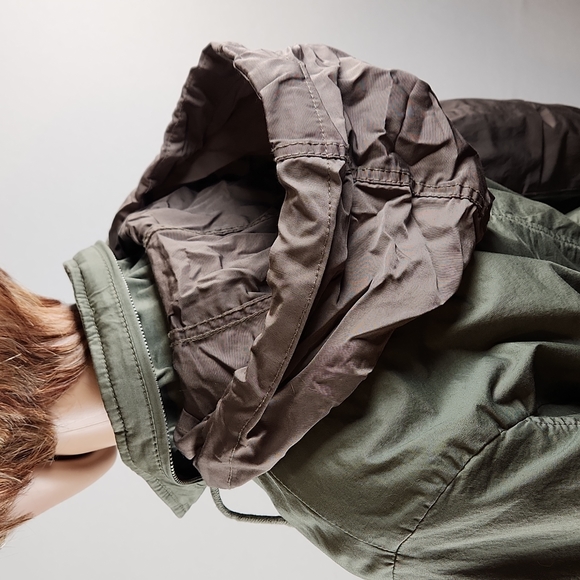 Gap Flight Jacket with hoodie Size M - Picture 12 of 17
